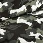 Preview: Italienischer Feinstrick Baumwolle Camouflage