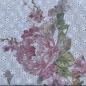 Preview: Designerstoff mit Blumen und Lochstickerei Pfingsrose