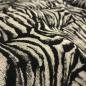 Preview: Italienischer Designer-Jaquard Animalprint Zebra
