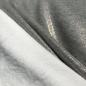 Preview: Alpenfleece Glitzer grau silber