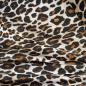 Preview: Viskose Leopard animal beige braun - Italien