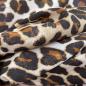 Preview: Viskose Leopard animal beige braun - Italien