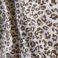 Preview: Viskose-Woll-Mix Leopard Print