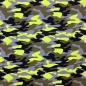 Preview: Jersey Camouflage neon gelb