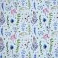 Preview: Jersey Wild Flowers - bunte Wildblumenwiese Aquarell weiß/bunt