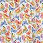 Preview: French Terry Sommersweat Schmetterlinge Rainbow Butterfly