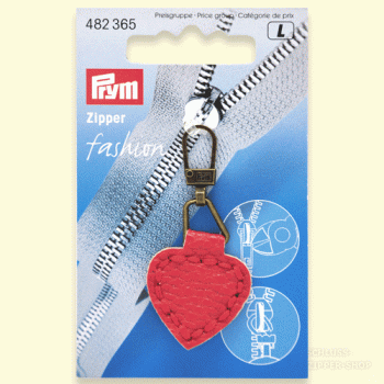 Prym Fashion-Zipper Herz rot