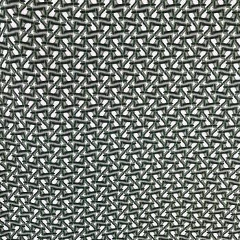 Leinen-Viskose-Mix abstrakte Ornamente weiß grün grau schwarz