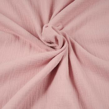 Hilco Double Gauze Musselin rosa