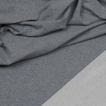 Hilco Doubleface Sommersweat Sweat Crop - grau