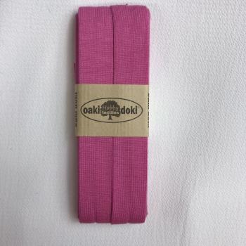 Oaki Doki Schrägband Jersey 40/20mm/3m pink