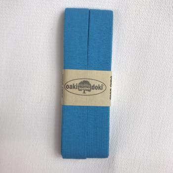 Oaki Doki Schrägband Jersey 40/20mm/3m türkis
