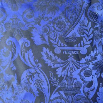 Polyesterstoff Versace blau