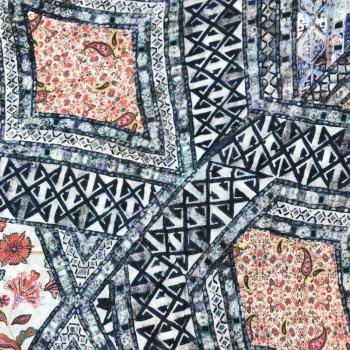 Hilco Viskose Barueri Patch blau