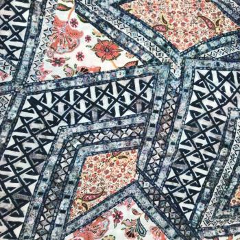 Preview: Hilco Viskose Barueri Patch blau