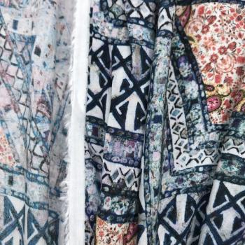 Preview: Hilco Viskose Barueri Patch blau