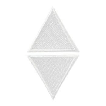 mono quick Applikation 2 Dreiecke weiß