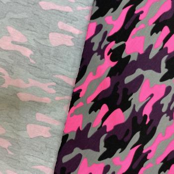 Jersey Camouflage neon pink