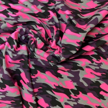 Jersey Camouflage neon pink