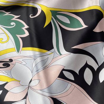 Seidensatin grün Emilio Pucci