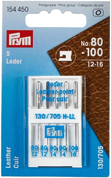 Schmetz/Prym Nähmaschinennadeln Leder 80-100
