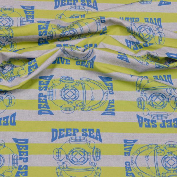 Hilco Jersey Deep Sea gelb/grau/blau Taucher