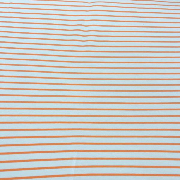 Hilco Viskosesweat Laurine Streifen creme neonorange