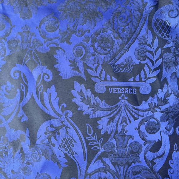 Polyesterstoff Versace blau