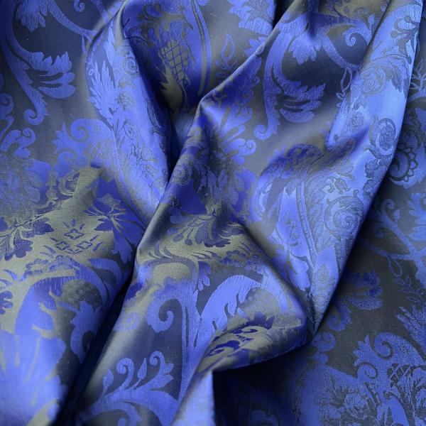 Polyesterstoff Versace blau