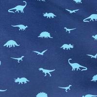 Hilco Softshell Dino blau Dinosaurier